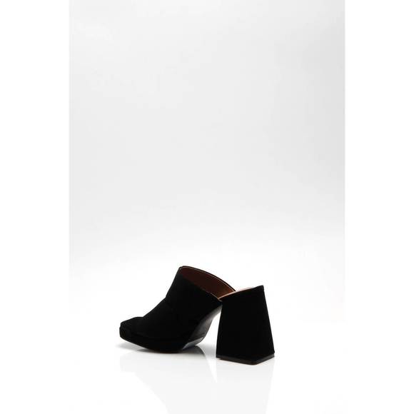 NEW FREE PEOPLE love is everywhere platform sandals in black - Picture 2 of 5